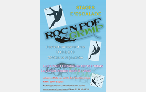 Stage Perfectionnement Vacances d'Octobre